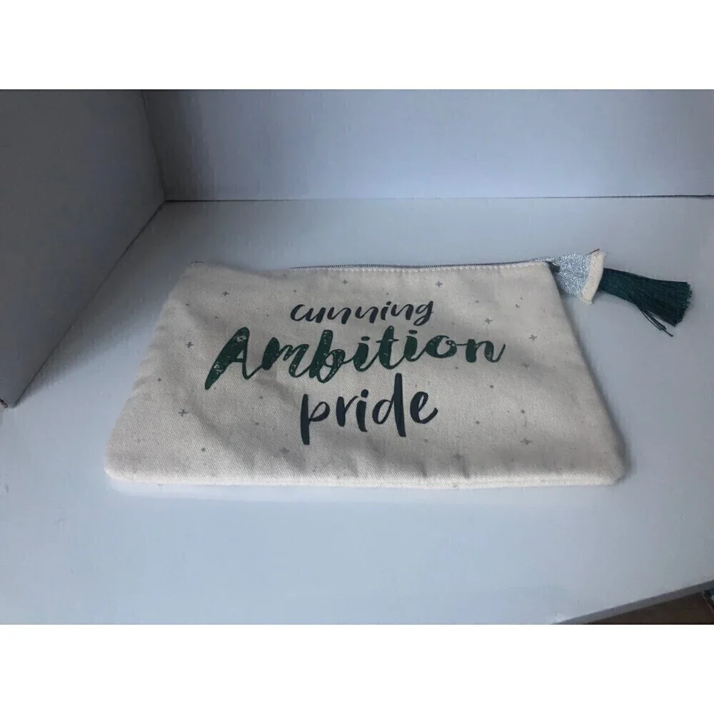 Harry Potter Slytherin Makeup Cosmetic Bag